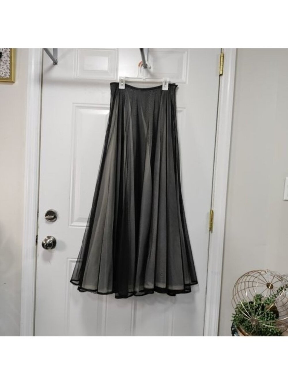 Alexia Admor New York Size 6 Long Full Length Whimsy Glam Grunge Tulle Skirt - Picture 13 of 14